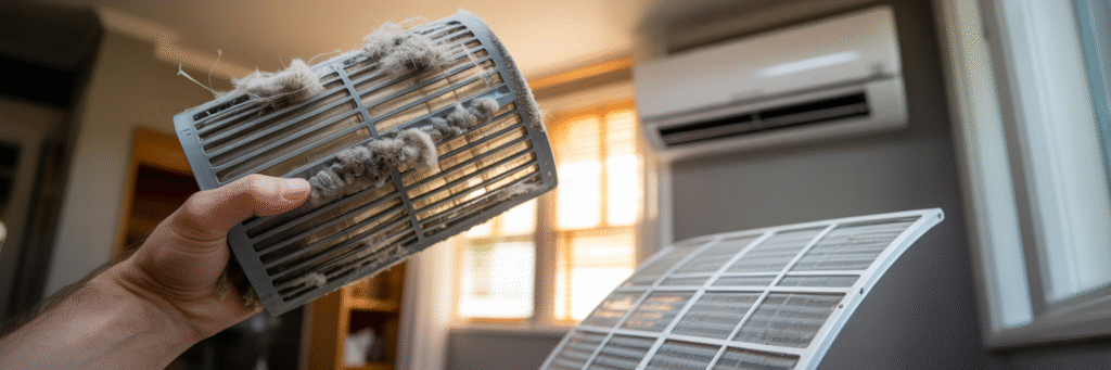 air conditioner filter replacement